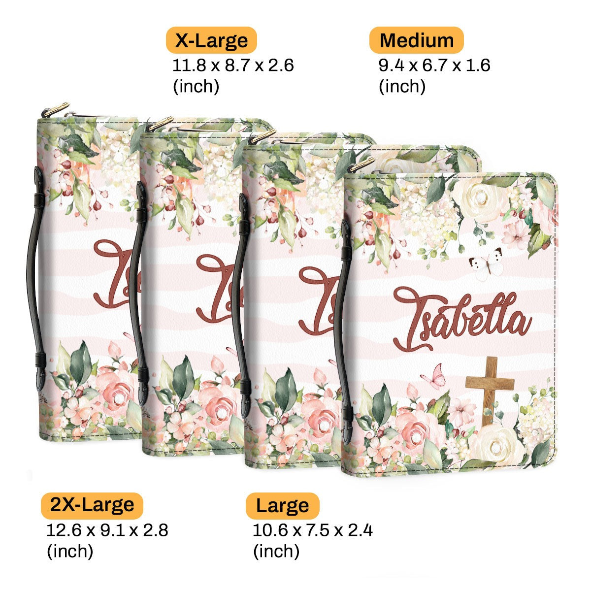 Adorable - Personalized Bible Cover, Christian Gift, Bible Covers Jesus Gifts